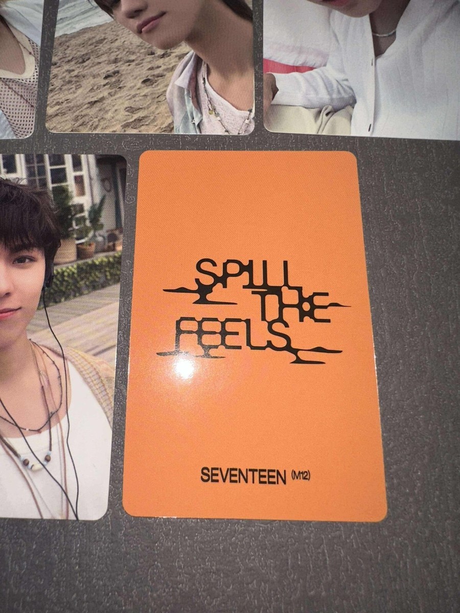 seventeen セブチ spill the feels 直筆サイン入り生写真