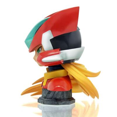 RARE Rockman Megaman ZERO and ZX Double Hero Collection Bust