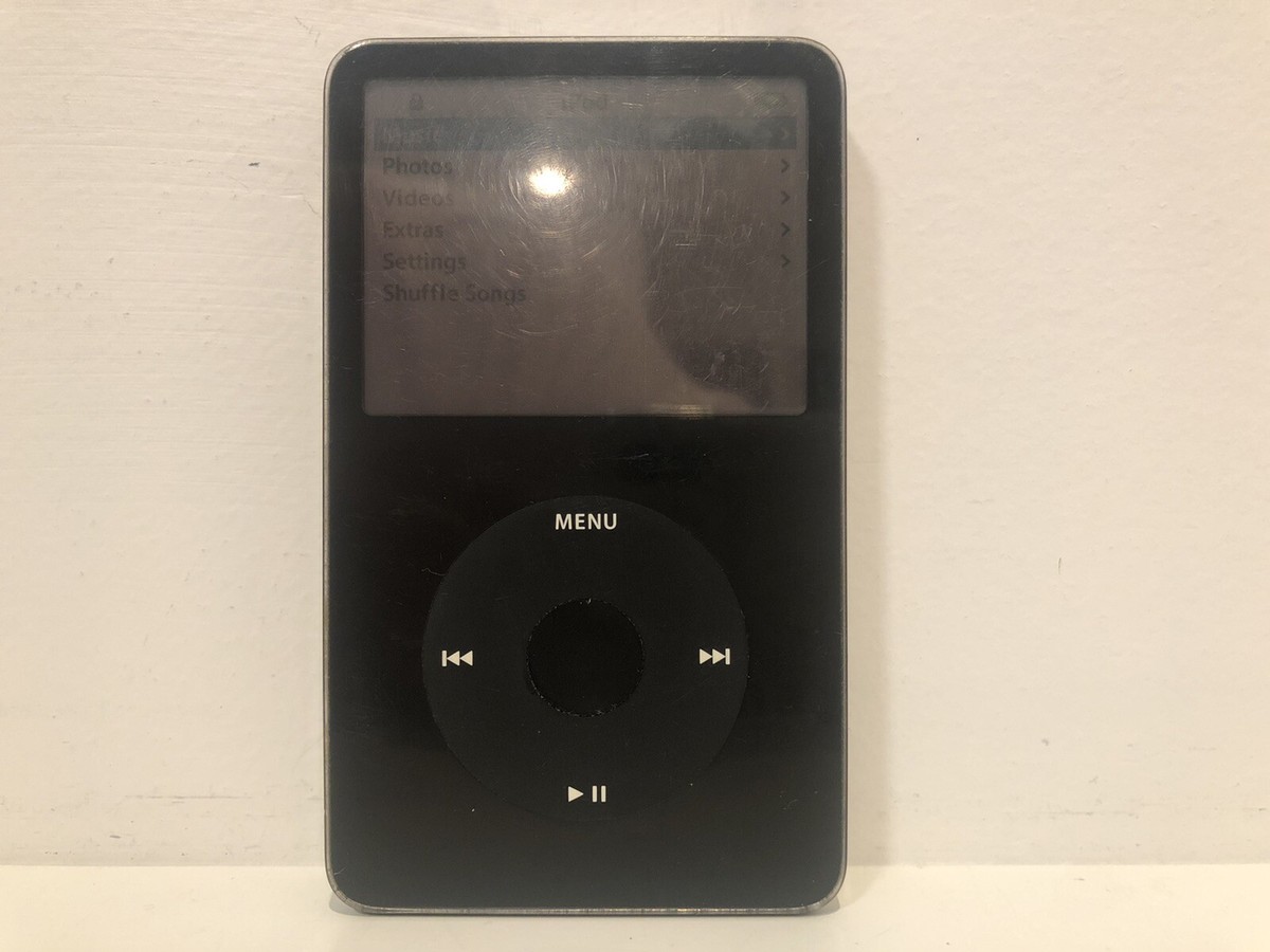 Apple iPod classic 5th Generation (30 GB) - Black - with New