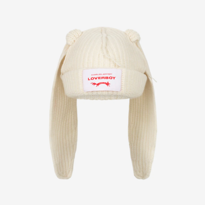 Charles Jeffrey Loverboy Chunky Rabbit Beanie Ecru / | eBay
