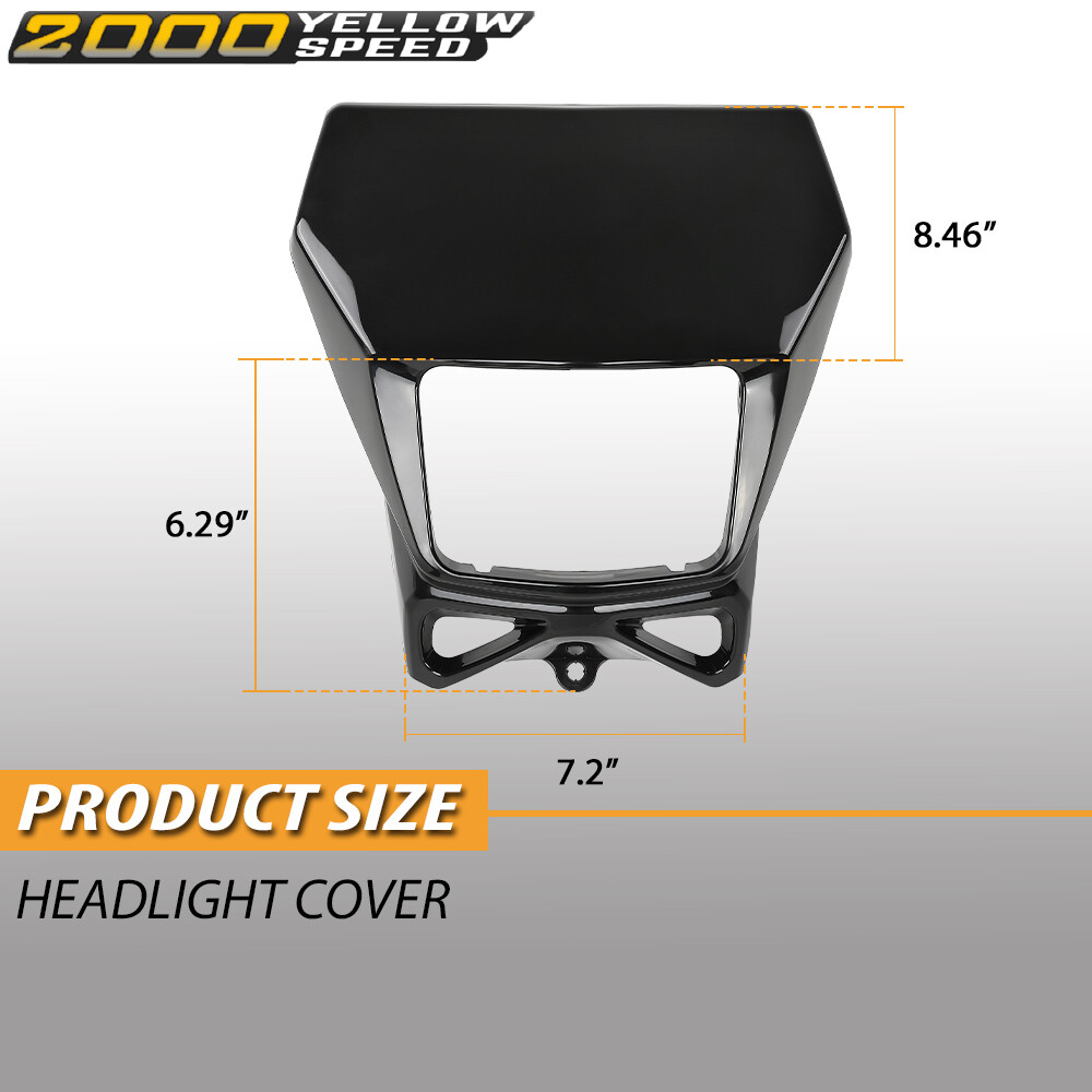 Fit For Suzuki DR-Z400S DRZ400SM DR200S DR650SE Headlight Cover