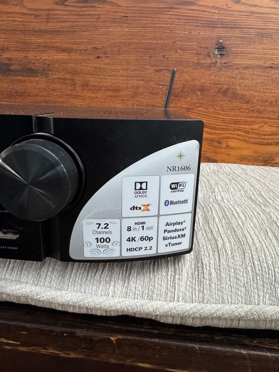 MARANTZ NR1606 7.2 Home Theater Receiver with Wi-Fi, Bluetooth and