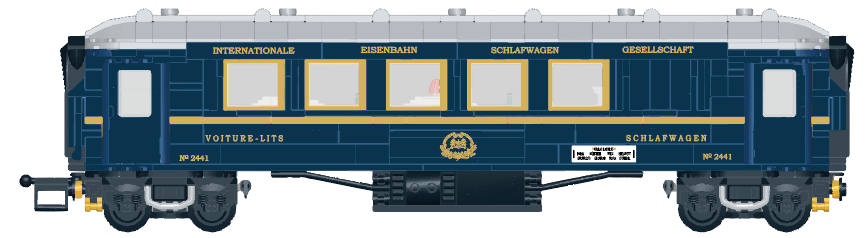 Alternative Sticker for Set 21344 - The Orient Express Train