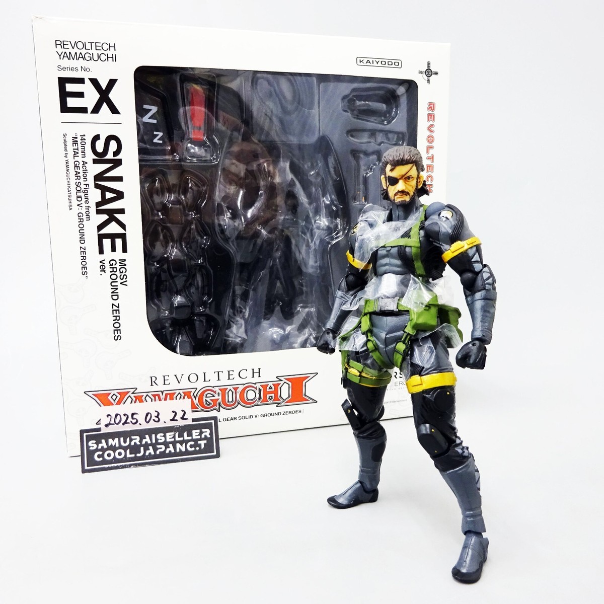 リボルテックヤマグチ No.EX スネーク MGSV グラウンドゼロズVer