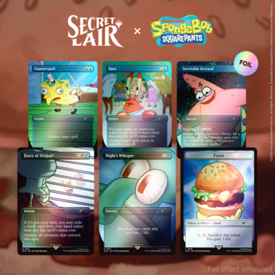 MTG Secret Lair x SpongeBob SquarePants Internet Sensation Foil | eBay