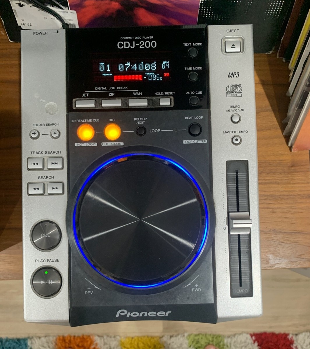 Pioneer DJ パイオニア CDJ-200 MP3対応のDJ向けCDプレーヤー「CDJ