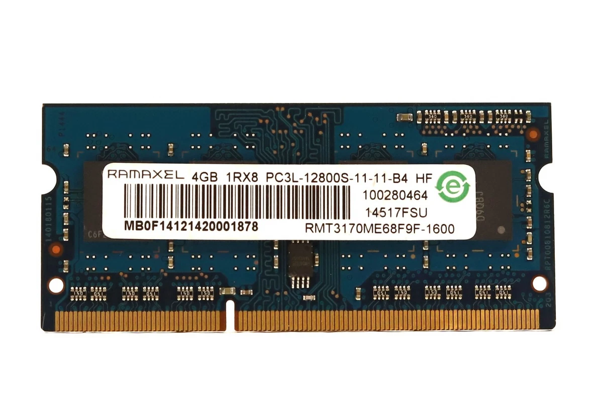 Ramaxel DDR3 SDRAM 4 GB Capacity per Module Memory (RAM) for sale