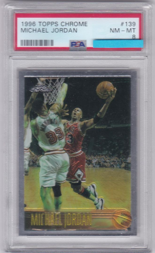 その他 PSA8 Topps Chrome 139 Michael Jordan PSA8 Topps Chrome 139