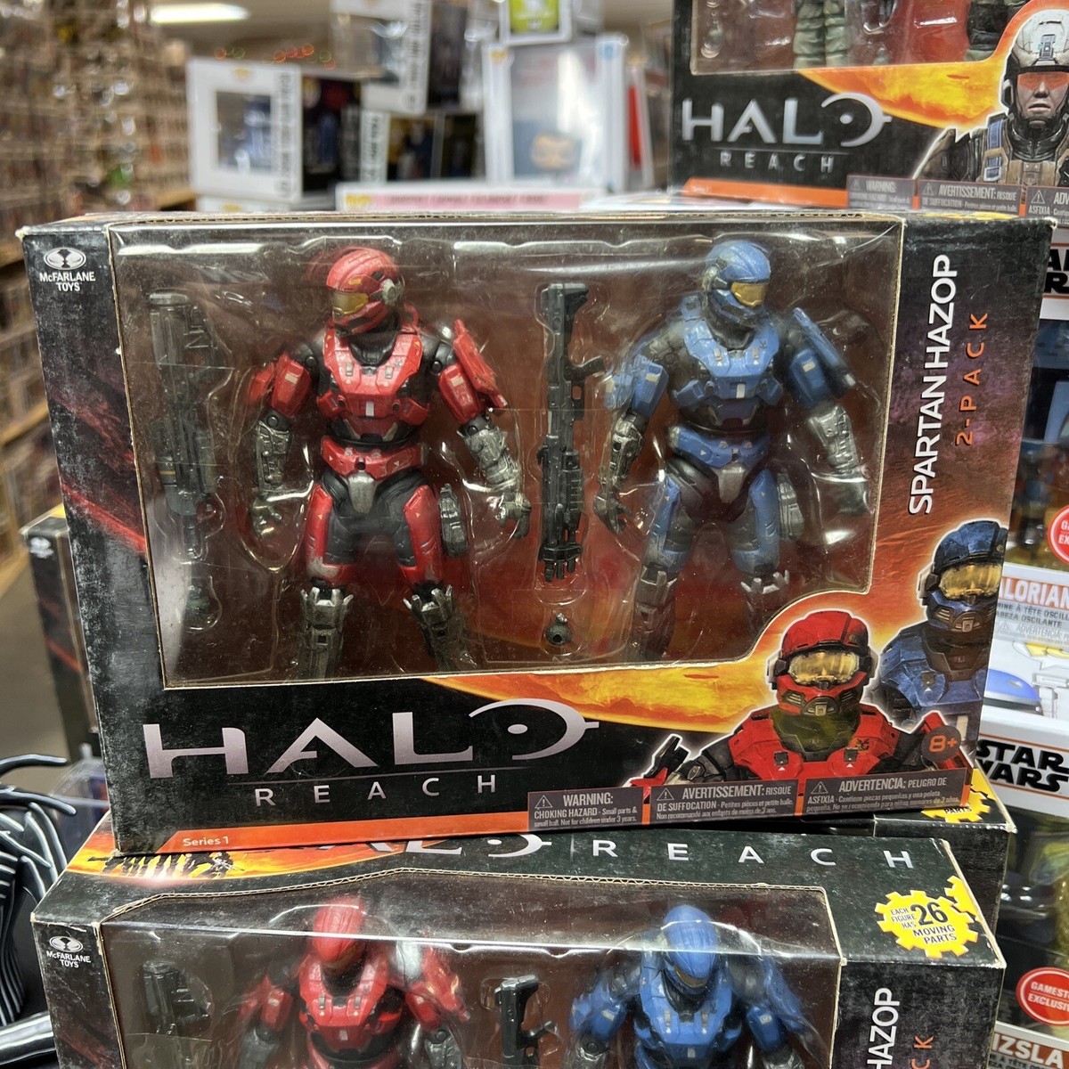 マクファーレントイズ HALO REACH シリーズ2 フィギュア4体セット