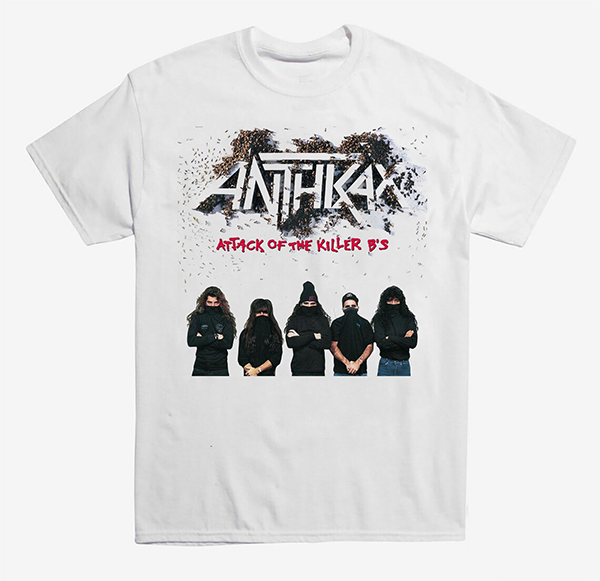 激レア Anthrax Attack of the Killer B's Tee 激レア Anthrax Attack