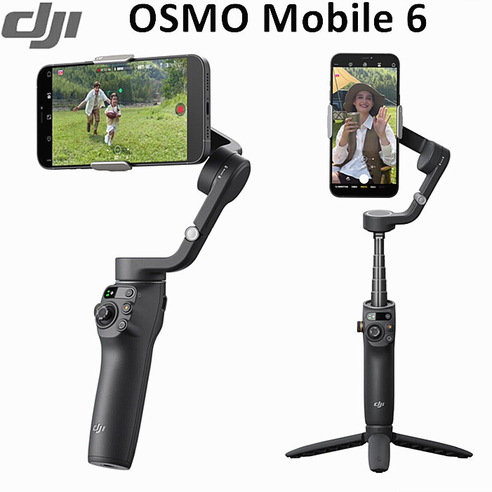 DJI OSMO Mobile 6 3-Axis Fold Stabilizer Gimbal Tripod for