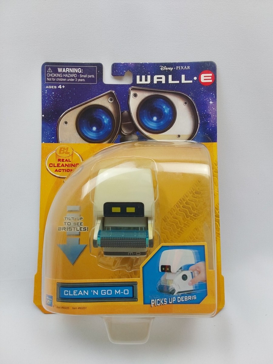 Wall E Disney Pixar Figure CLEAN N GO M-O Thinkway VERY RARE | eBay