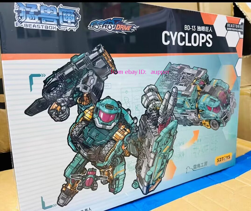 52toys Beastbox Beastdrive Bd-13 Cyclops 2024wf Limited 21CM