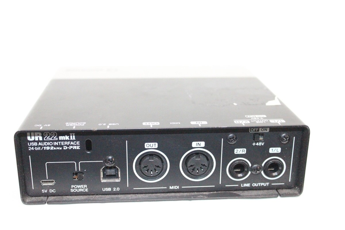 steinberg UR22mkⅡ usb オーディオインターフェース② Steinberg