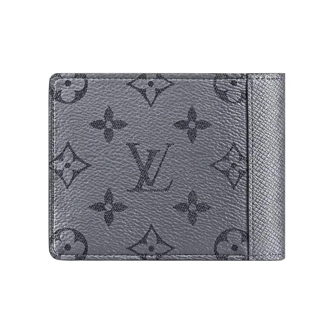 LOUIS VUITTON Multiple Canvas Coated Taïga Leather Wallet Men's