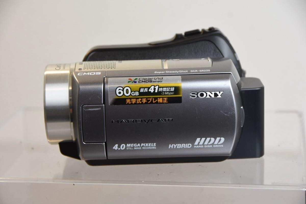 動作確認OK】ナイトショット付 SONY Handycam DCR-SR220 動作確認OK