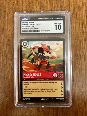 MICKEY MOUSE gencon プロモ psa10 【ロルカナ】 PSA 10 - Disney