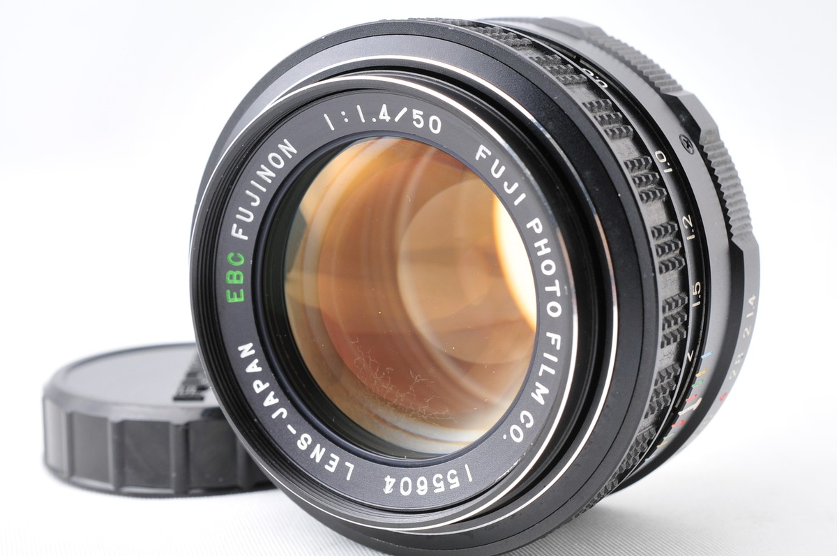 Exc+5] Fujifilm EBC Fujinon 50mm f/1.4 lens M42 Screw Mount EBC