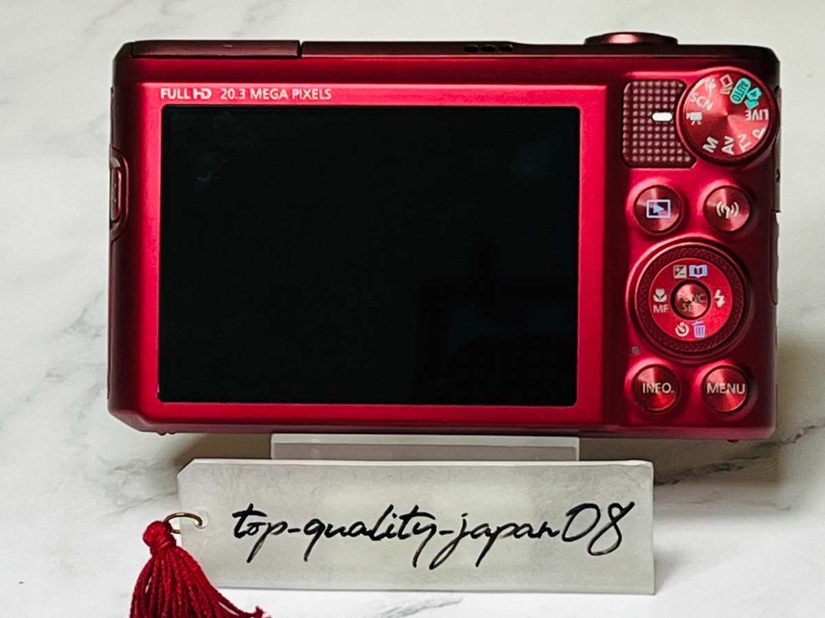 Digital Camera Canon PowerShot SX720 HS Red 20.3MP 40x Wi-Fi CMOS