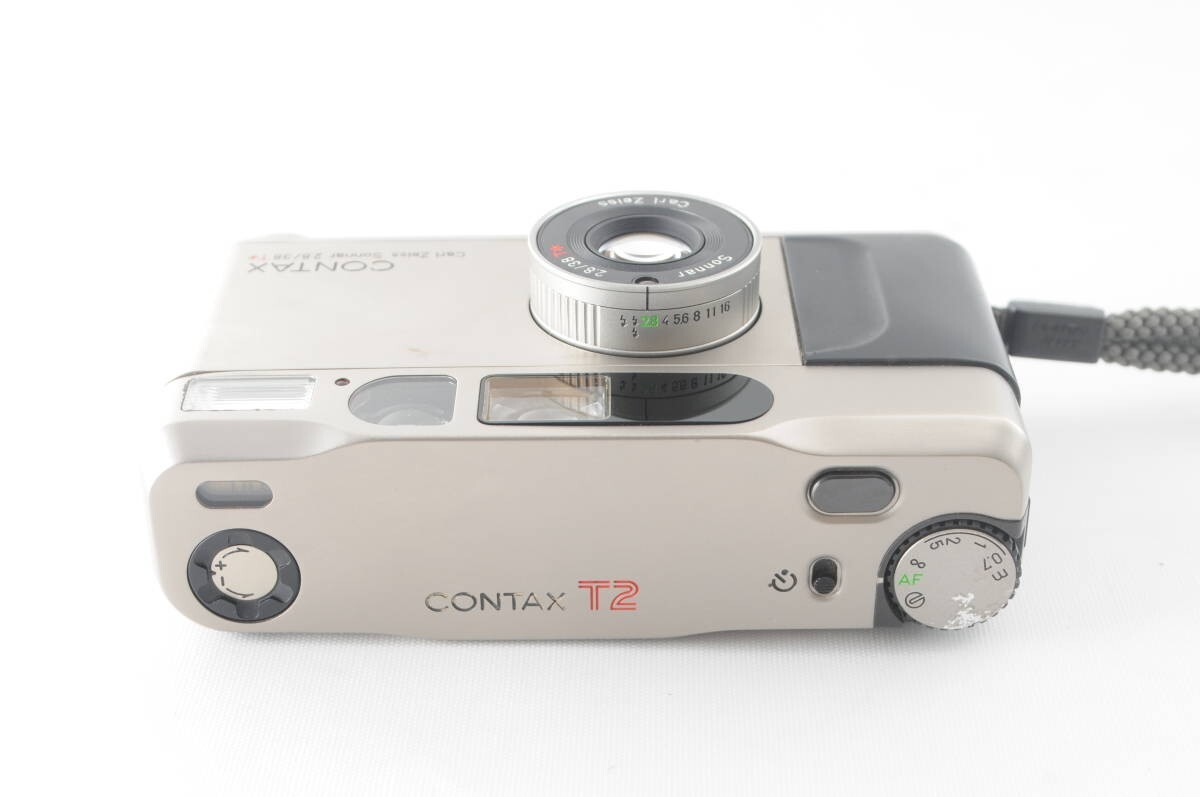 □ 美品 □ CONTAX T2 Sonner 38mm F2.8 T* CONTAX Contax T2 T2D
