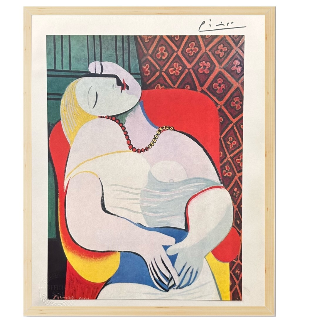 Pablo Picasso Original Signed Print The Dream, 1932 Vintage Art | eBay