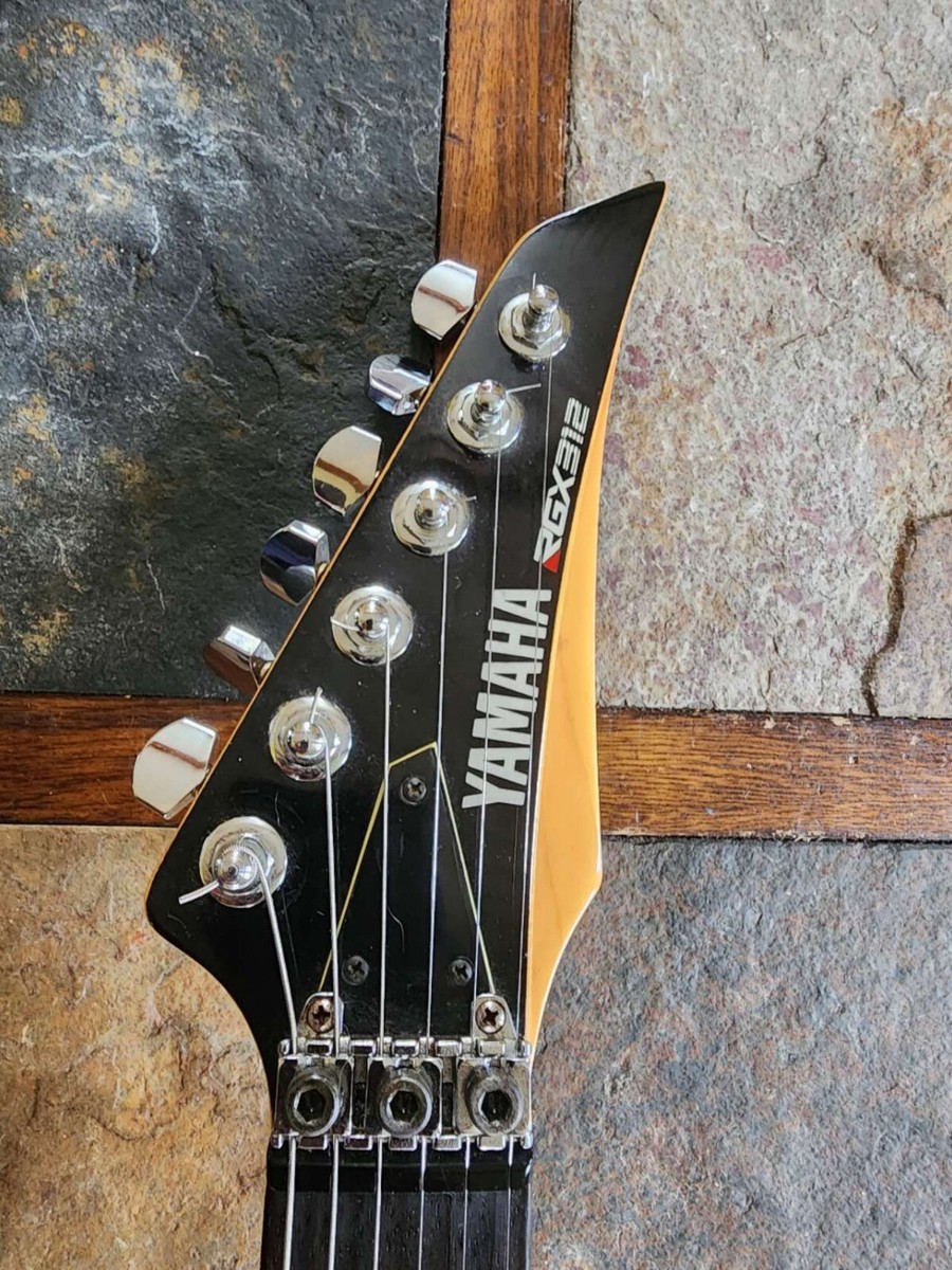 Yamaha RGX 312 super strat HSS '80s - champagne gold | eBay