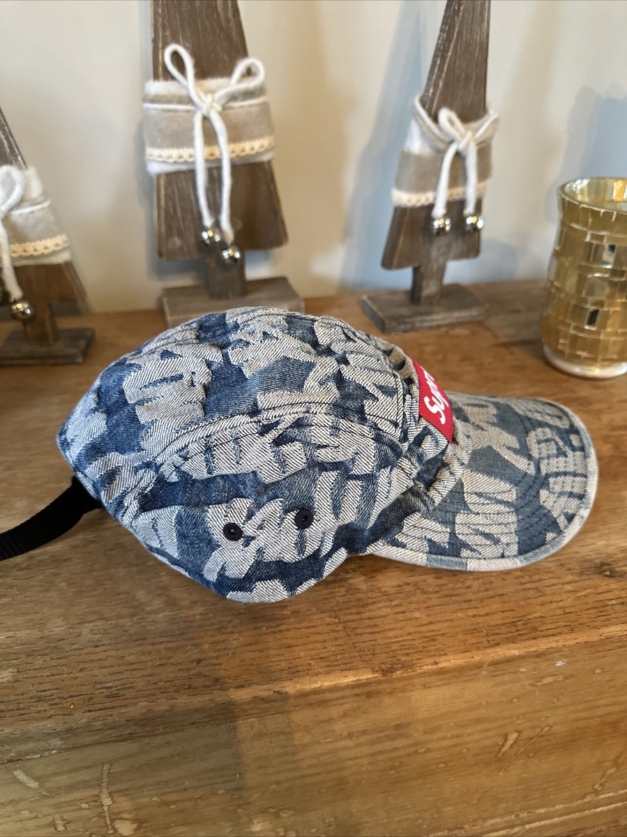 Supreme Box Logo New York Graffiti Cap 5 Panel Denim OS | eBay