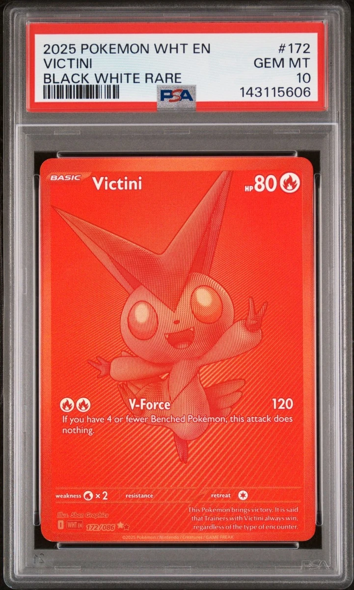 Pokémon TCG Black & White Collectible Grade 10 Individual Card