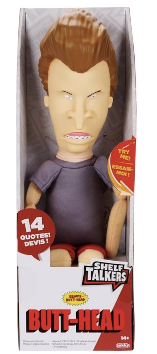 Beavis And Butthead Pull String Talking Doll Figure Butthead Shelf