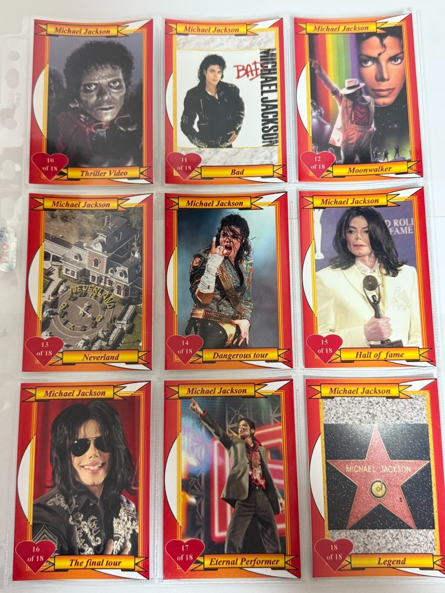 Michael Jackson KING OF POP トランプカード グッズ Michael Jackson