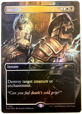 MTG Mortify RAINBOW FOIL Secret Lair x Astarion's Thirst 1801 NM