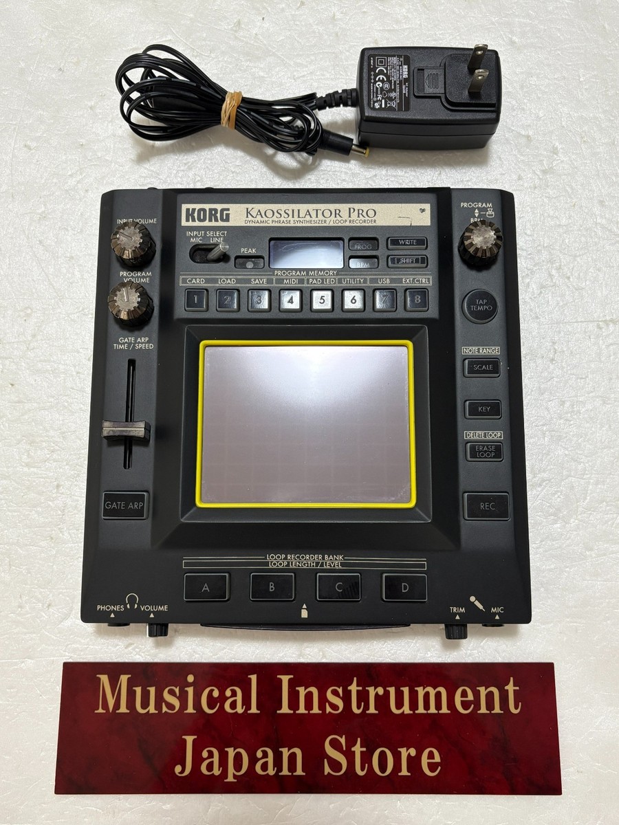 Korg Kaossilator Pro KO-1 Pro Synthesizer Loop Recorder with
