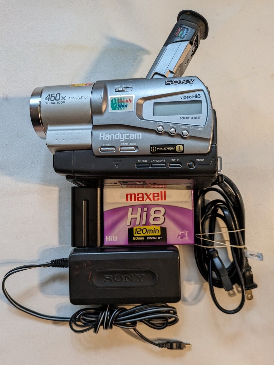 Sony Handycam Video Hi8 Recorder Cassette Videotapes Transfer CCD
