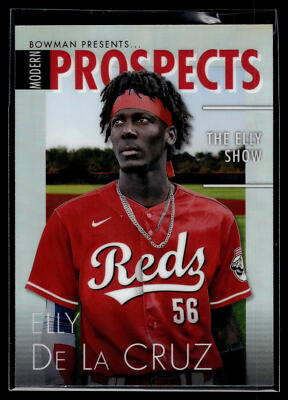 Elly De La Cruz 2023 Bowman Chrome Modern Prospects Refractor C