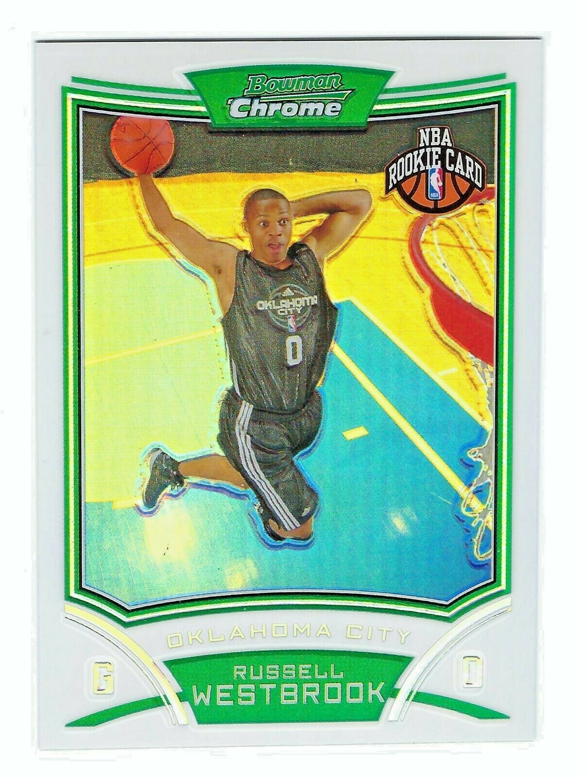 Russell Westbrook 2008 Bowman Chrome #114 Refractor /499 Price