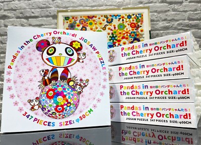 Takashi Murakami Jigsaw Puzzle Pandas in the Cherry Orchard Cherry