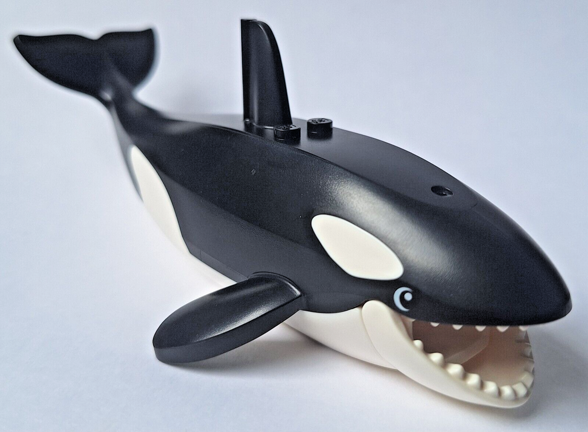 LEGO animal ORCA whale from 60368 zoo city ocean wildlife arctic