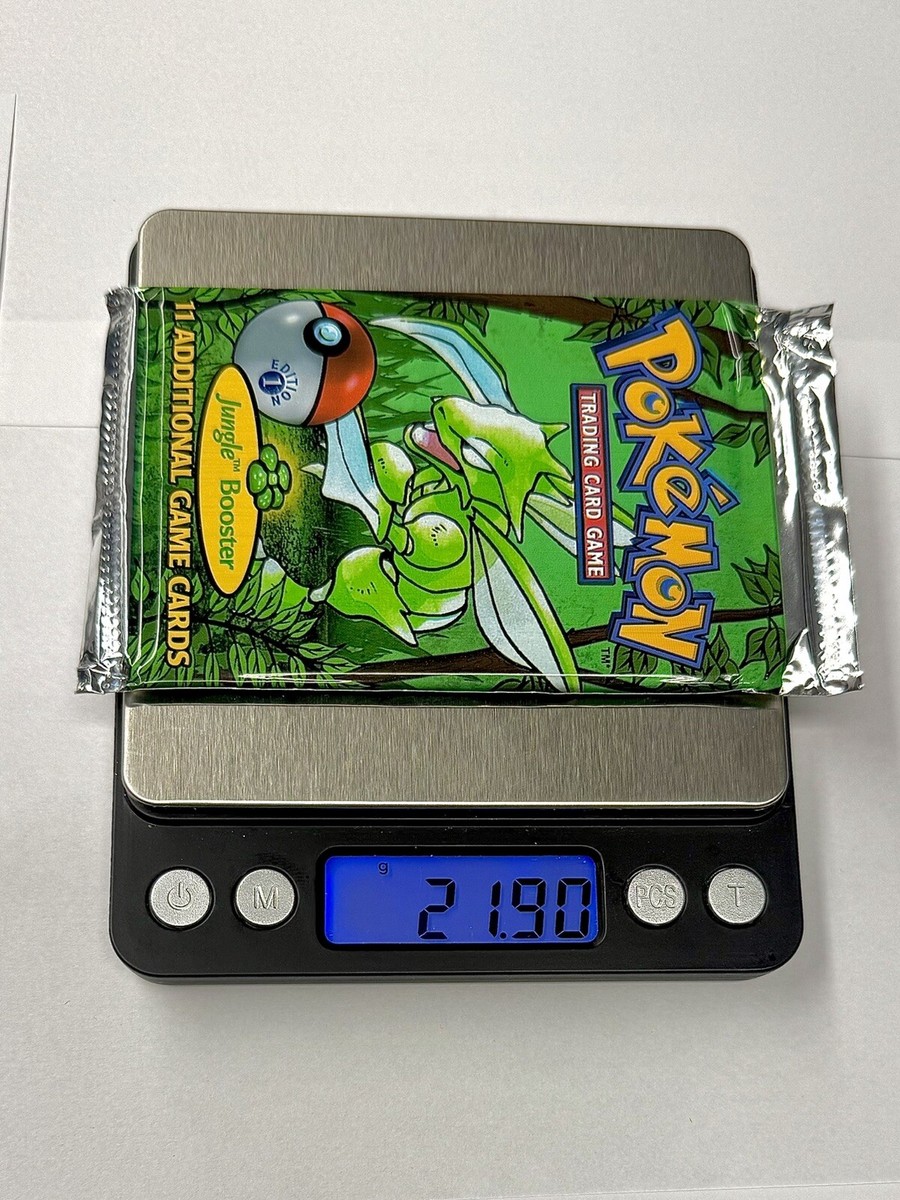 OMG!! HEAVIEST PACK IVE EVER SEEN 🤯21.9g 1st Ed. Pokémon Jungle