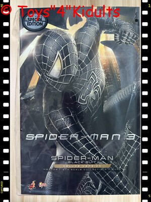 Hot Toys MMS728B Spider-Man 3 (Black Suit) Deluxe Special Edition