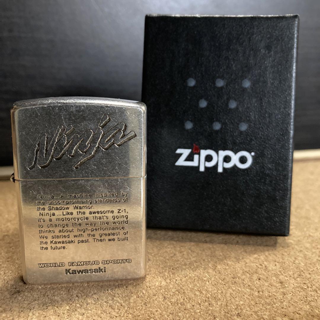 super rare Kawasaki KAWASAKI Ninja zippo 1997 year made | eBay