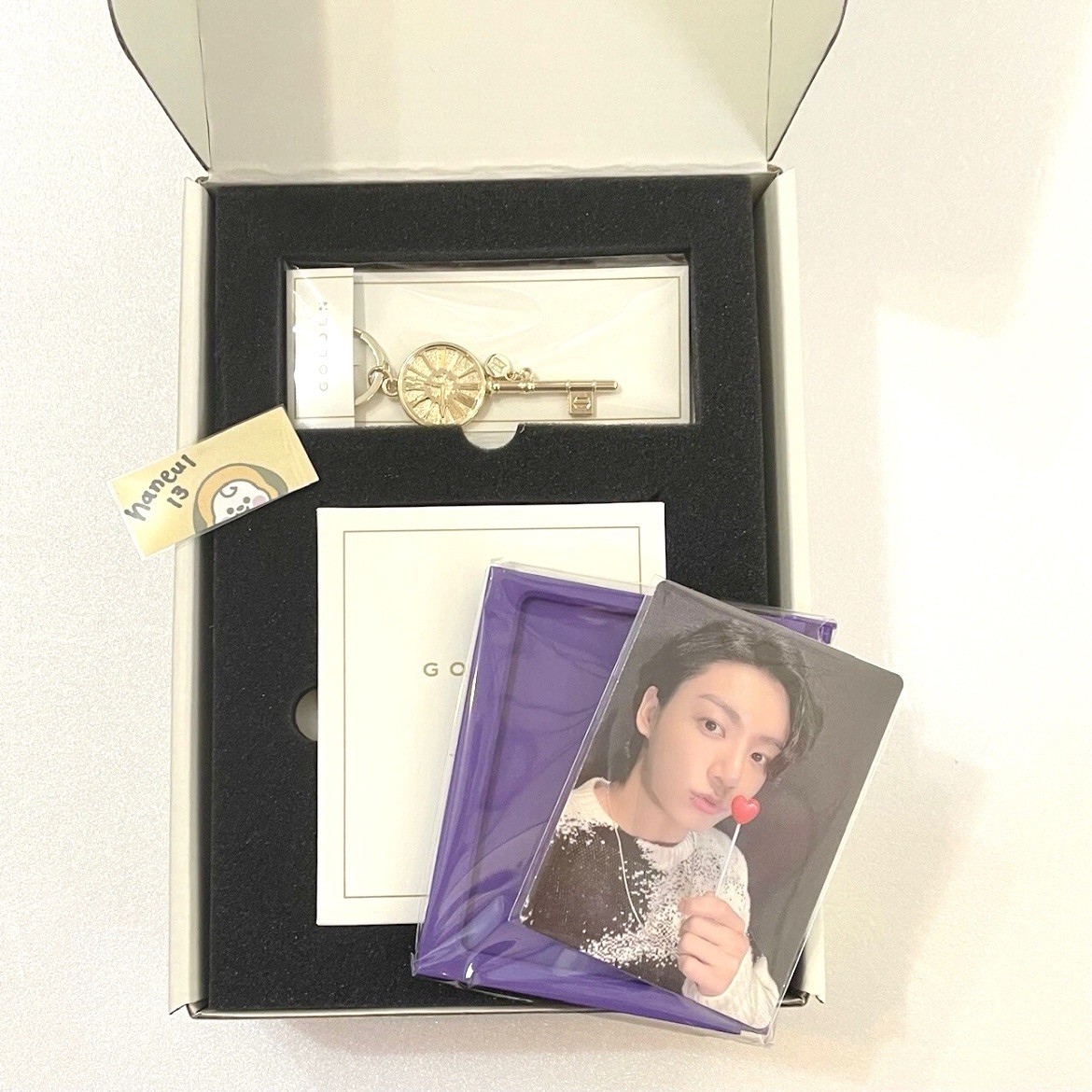 未開封】BTS ジョングク『GOLDEN』アクセサリートレイ 公式 グク 未