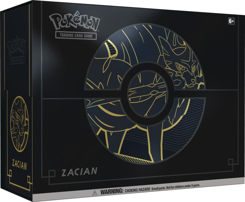 Sword & Shield Zacian Elite Trainer Box PLUS | eBay