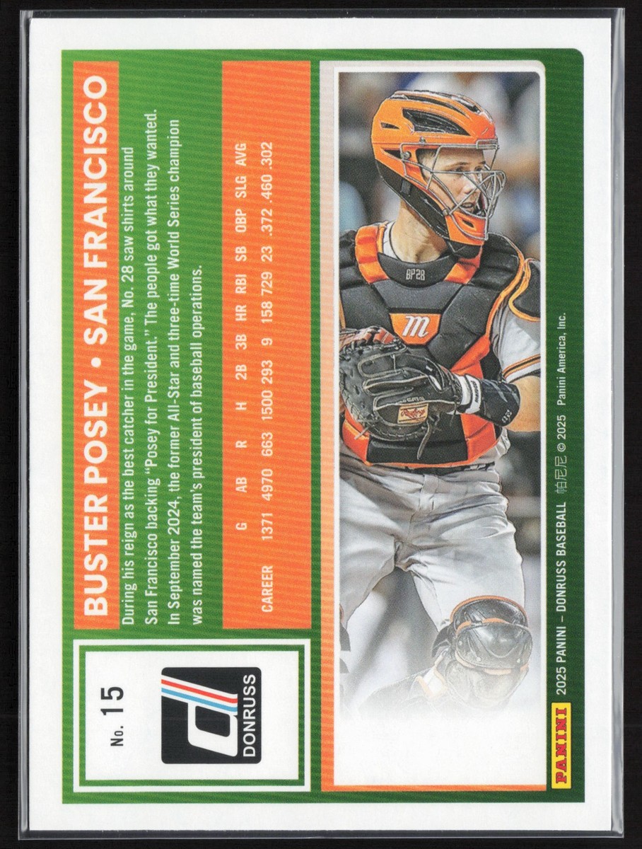 ゲームセンター・ゲームカード MLB BUSTER POSEY ROOKIE AUTOGRAPH