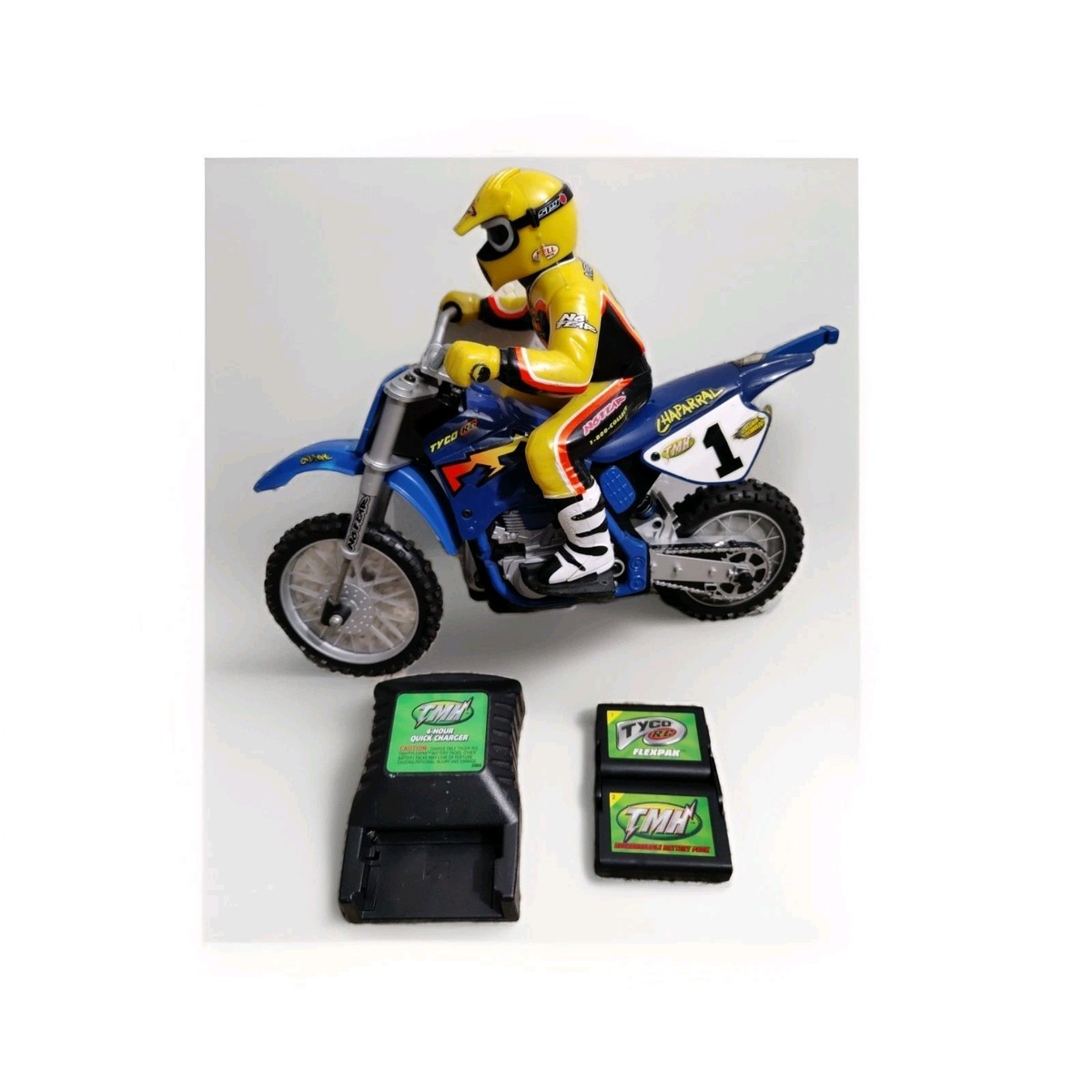 VINTAGE Jeremy Mcgrath MX Tyco RC X-TREME CYCLE Motorcycle Dirt