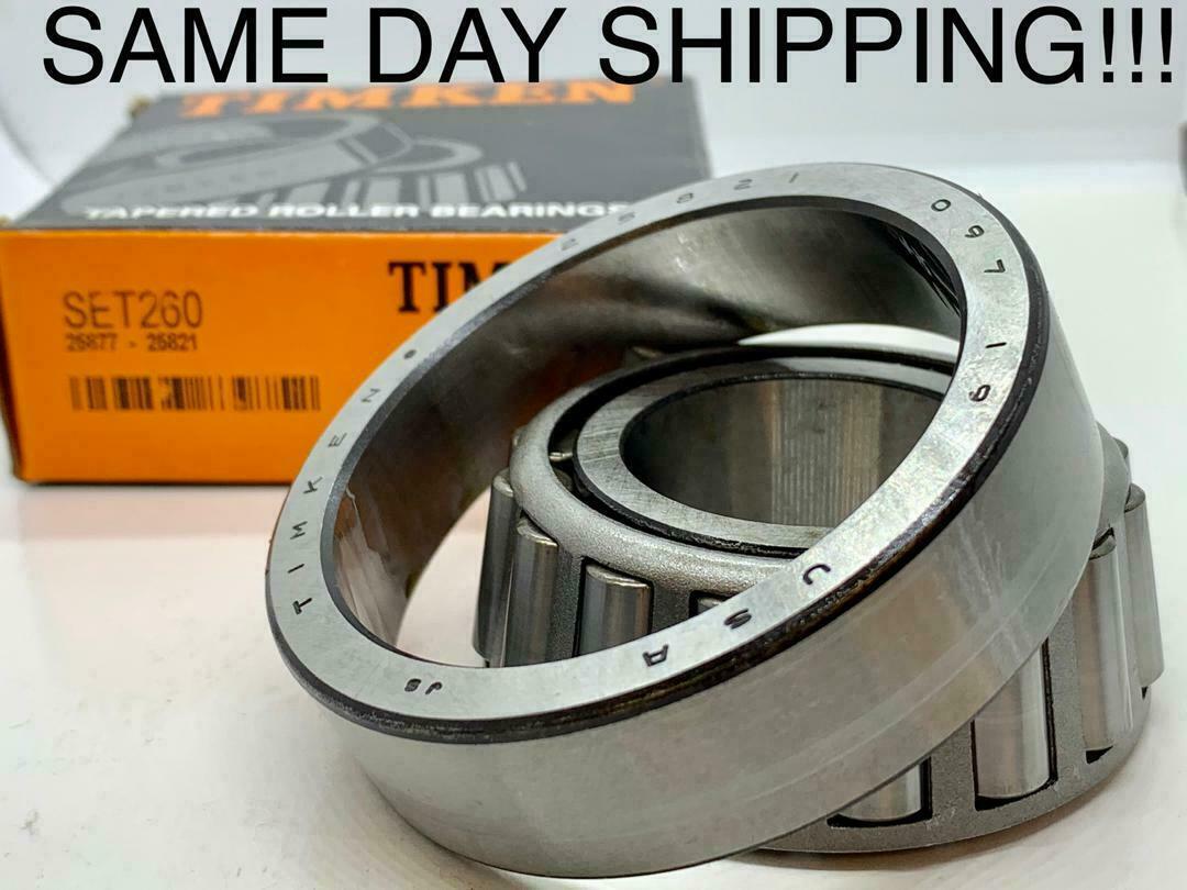 TIMKEN 25877/25821 TAPERED ROLLER BEARING SET 260 | eBay