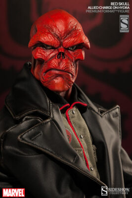 SIDESHOW EXCLUSIVE THE RED SKULL PREMIUM FORMAT STATUE 100/500