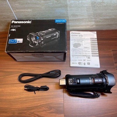 Panasonic HC-WX970ME 16GB 4K Ultra HD Camcorder - Black for sale