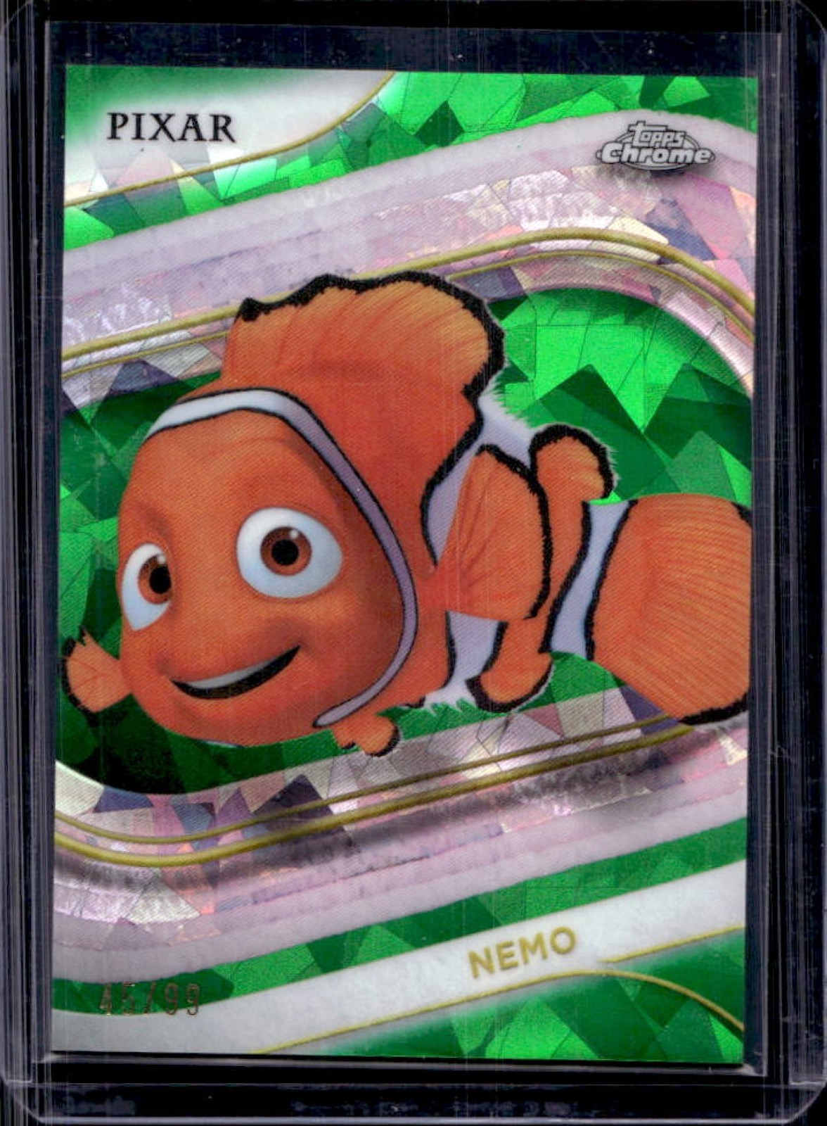 Nemo 2025 Topps Chrome Disney #43 Mickey Mouse Logo Refractor /28