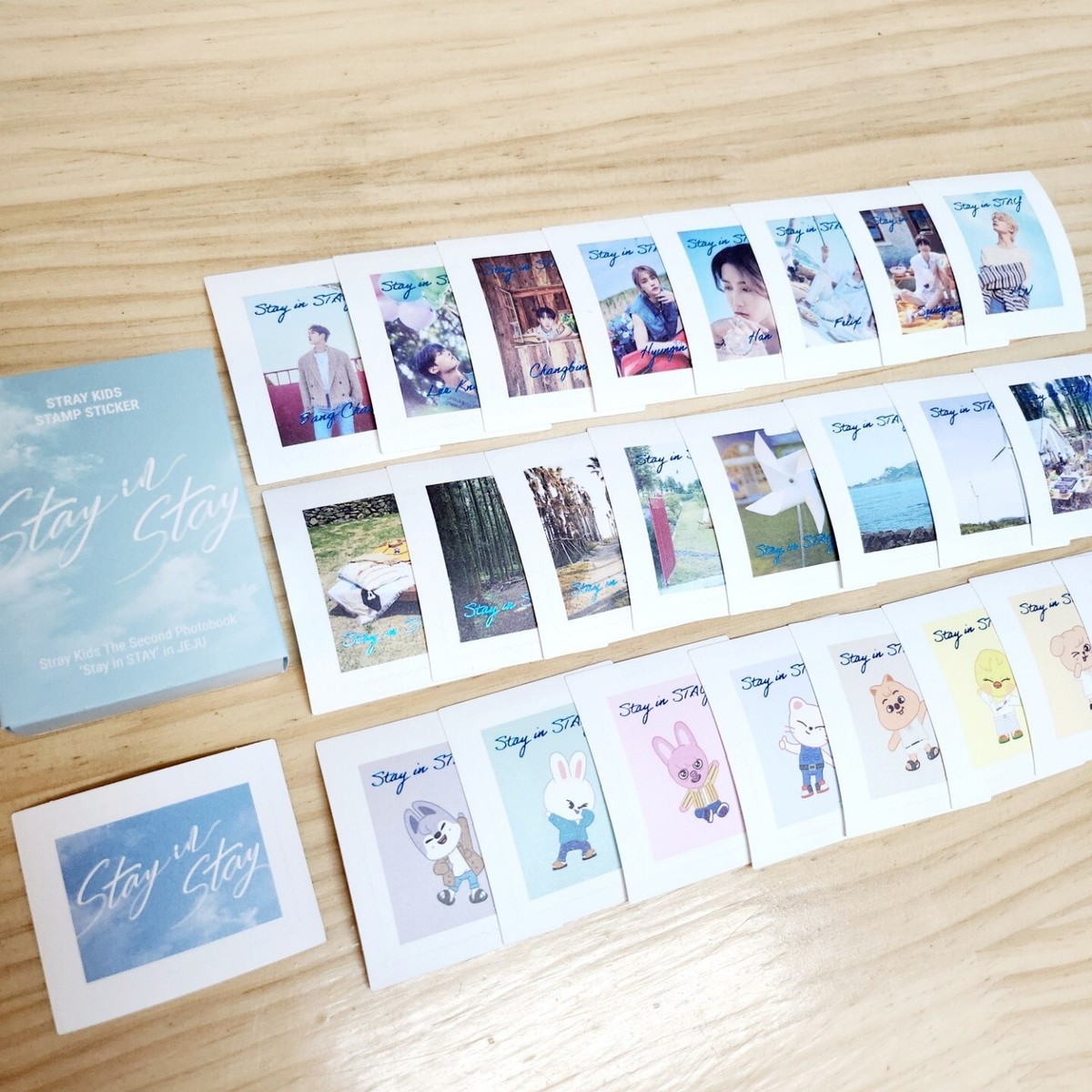 STRAY KIDS - 'Stay in Stay' JEJU Exhibition Official STAMP STICKER