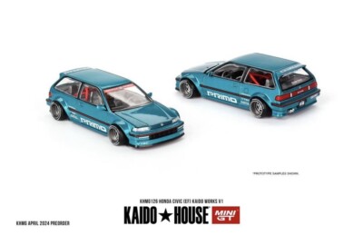 ミニカー KaidoHouse Civic EFKANJOYOKOHAMA Edition ミニカー